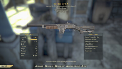 The Fixer: Hunter 50L/15r