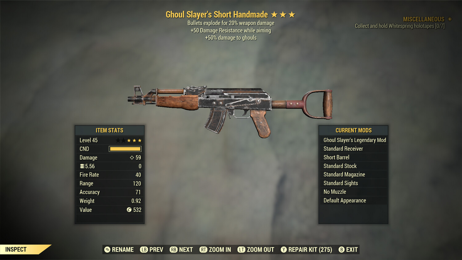 Ghoul Slayers Explosive 50 Handmade