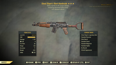 Ghoul Slayers Explosive 50 Handmade