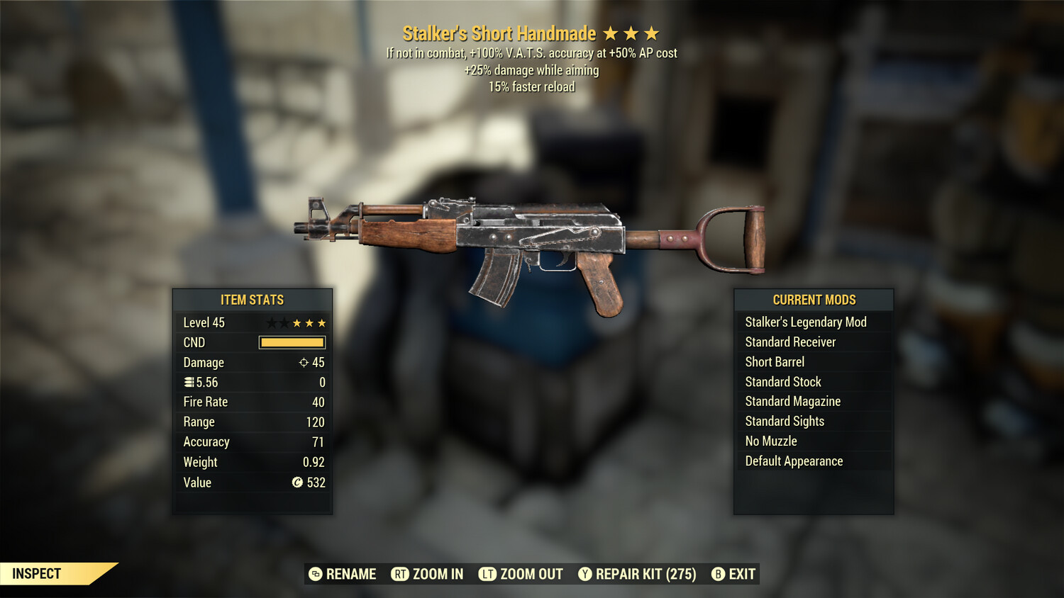 Stalkers 25/15 Handmade