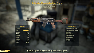 Stalkers 50/15 Handmade