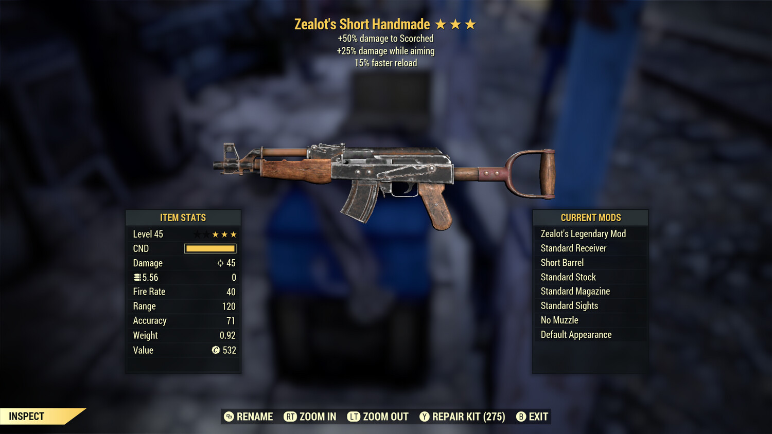 Zealot 25/15 Handmade