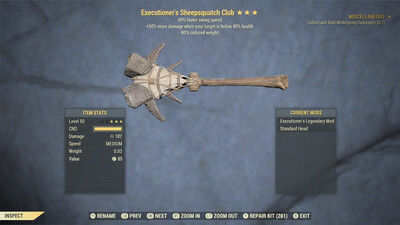 Executioners SS/90 Sheepsquatch Club