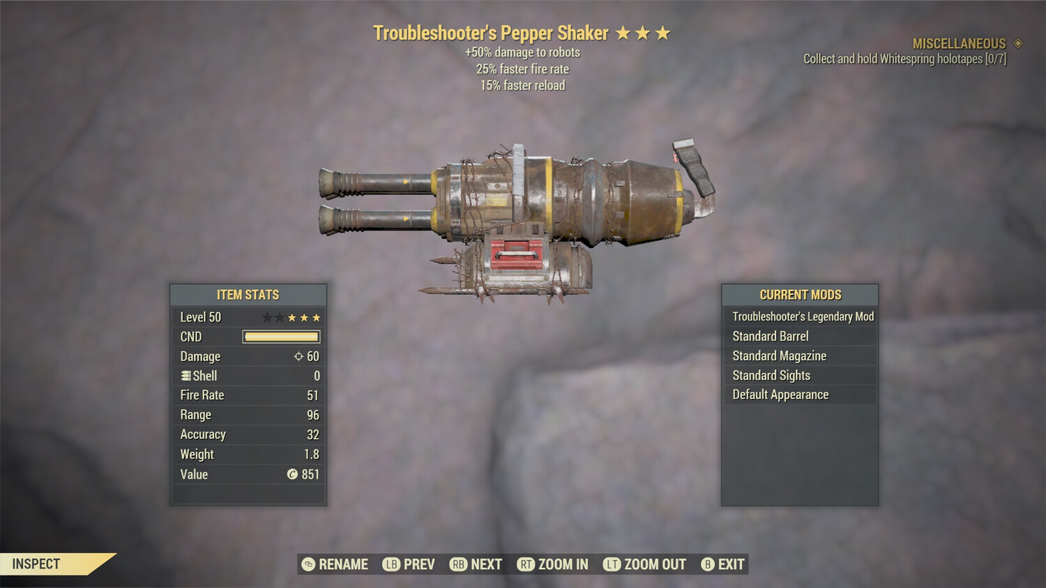 Troubleshooter 25/15 Pepper Shaker
