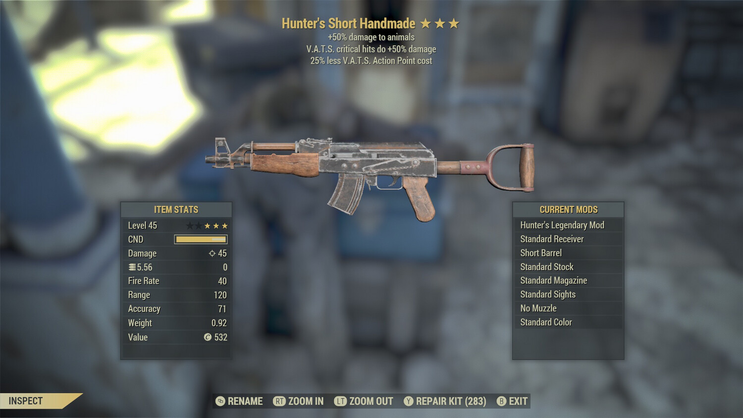 Hunters 50/25 Handmade