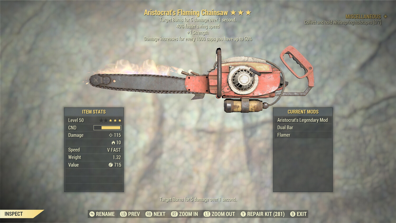 Aristocrat SS/1S Chainsaw