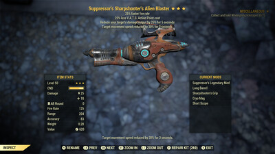 Suppressor 25/25 Alien Blaster