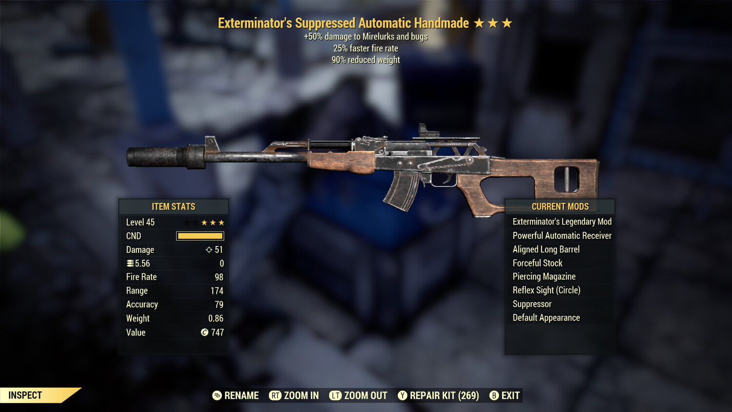 Exterminator 25/90 Handmade