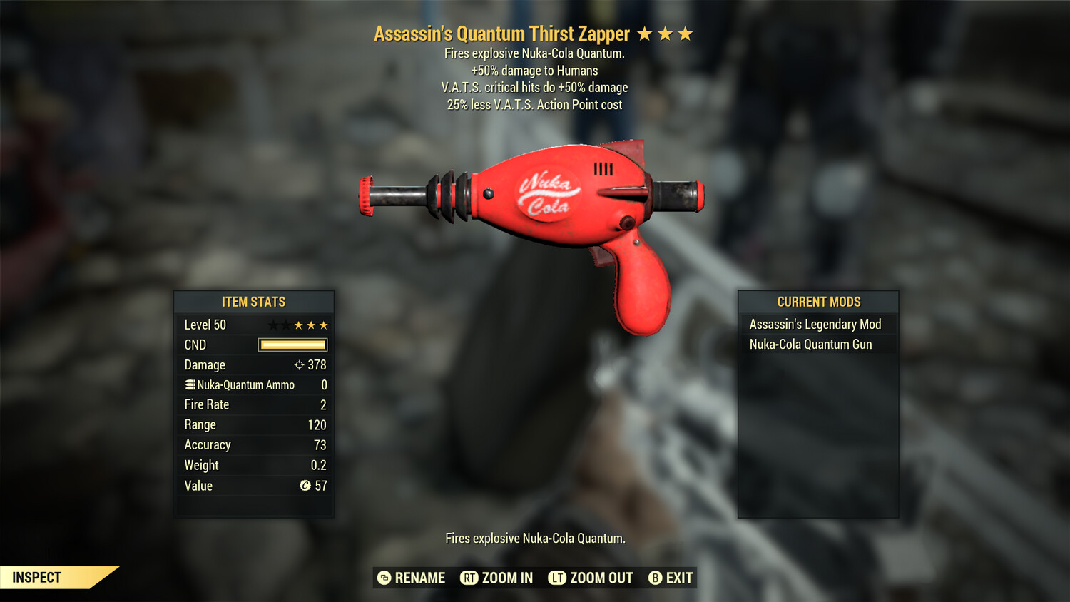 Assassins 50/25 Thirst Zapper