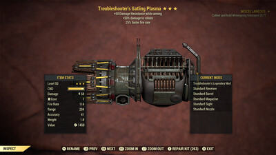 Troubleshooters 25/50 Gatling Plasma