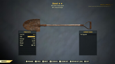 Legacy Perkless SS/90 Shovel