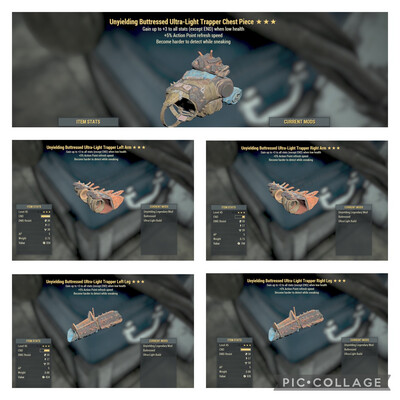 Unyielding AP Sneak Trapper Full Set