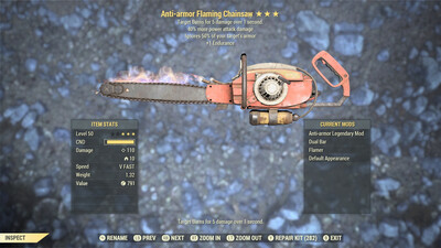 Anti Armor PA/1E Chainsaw