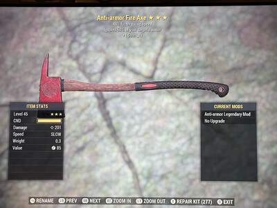 Anti Armor SS/1S Fire Axe