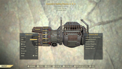 Assassins 25/15r Gatling Plasma