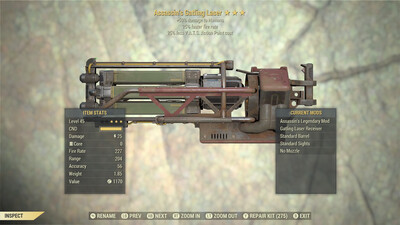 Assassins 25/25 Gatling Laser