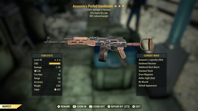 Assassins 25/90 Handmade