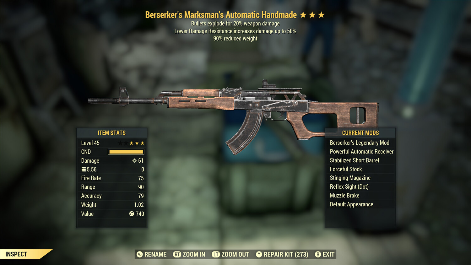 Berserkers Explosive 90 Handmade