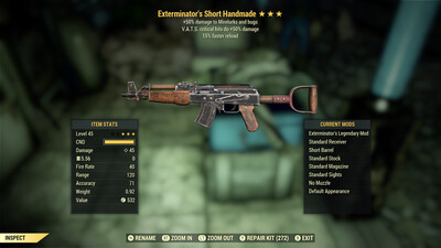 Exterminator 50/15 Handmade