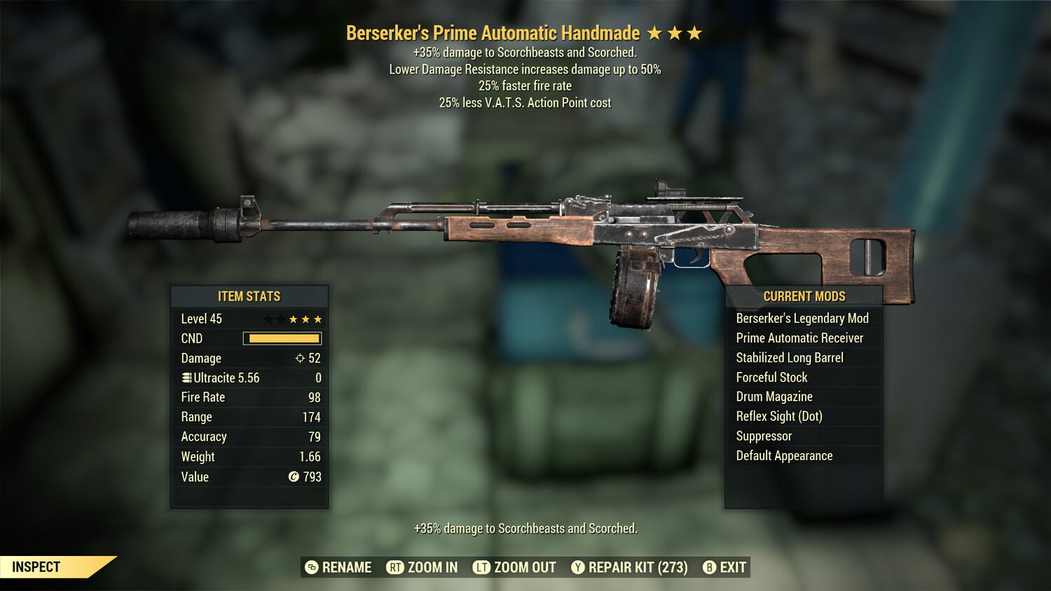 Berserkers 25/25 Handmade