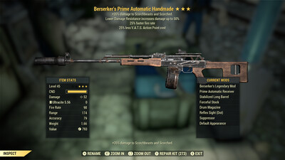 Berserkers 25/25 Handmade