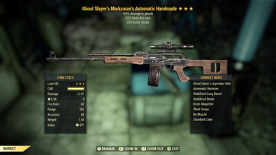 Ghoul Slayers 25/15 Handmade