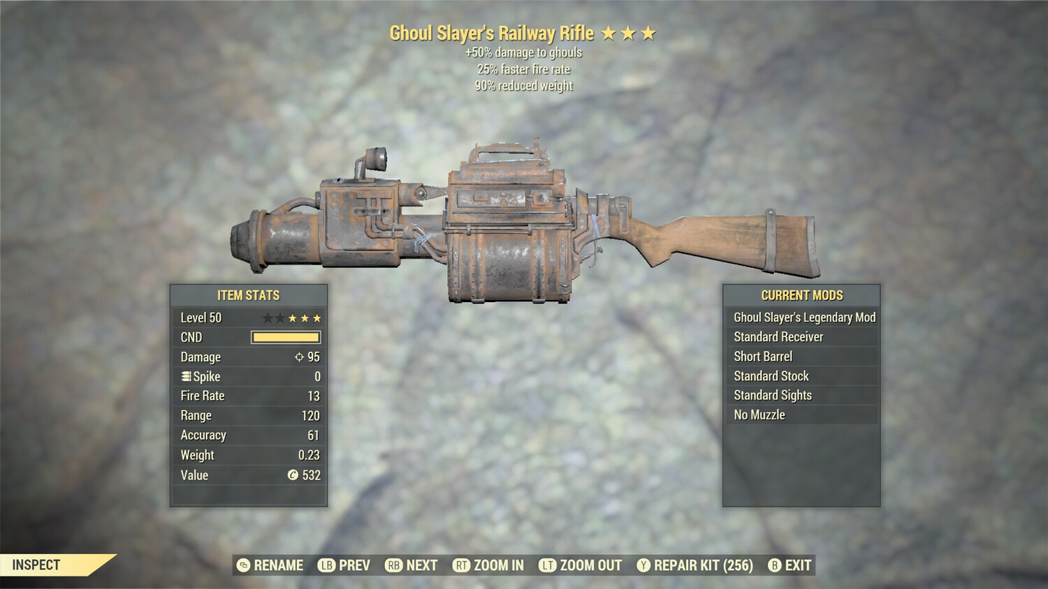 Ghoul Slayers 25/90 Railway Rifle