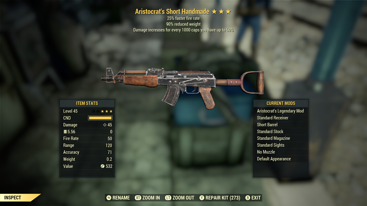 Aristocrat 25/90 Handmade