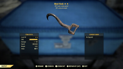 Legacy Perkless SS/90 Meat Hook