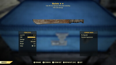Legacy Perkless 50L/PA Machete