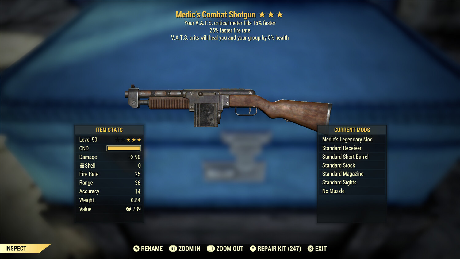 Medic 25/15 Combat Rifle