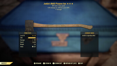 Junkie SS/1S Axe