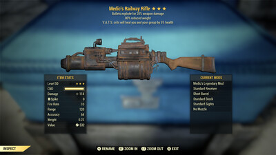 Medics Explosive 90 Railway Rifle