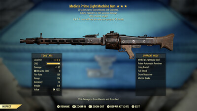 Medic Explosive 90 Light Machine Gun