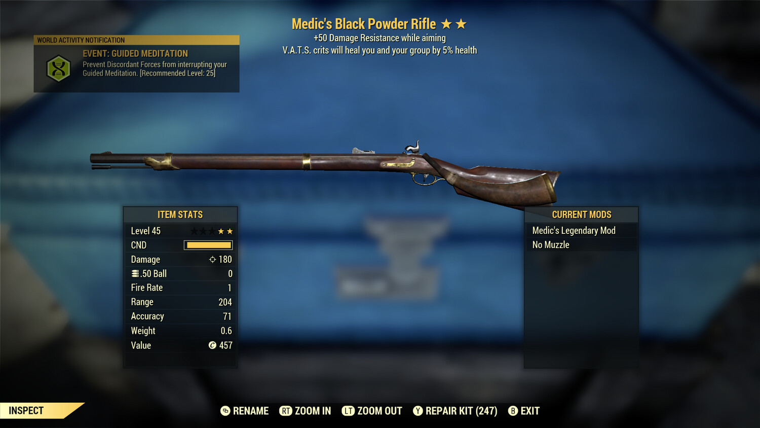 Legacy Perkless Medic 50 Black Powder Rifle