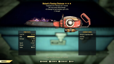 Mutant PA/1S Chainsaw