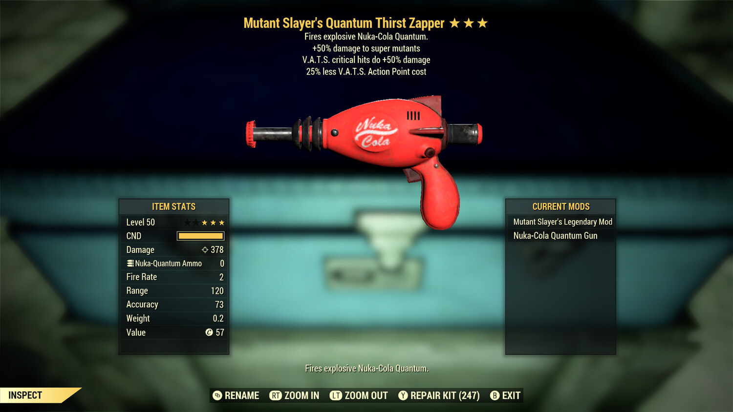 Mutant Slayers 50/25 Thirst Zapper