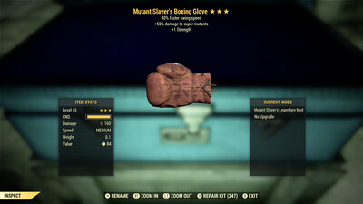 Mutant Slayers SS/1S Boxing Glove