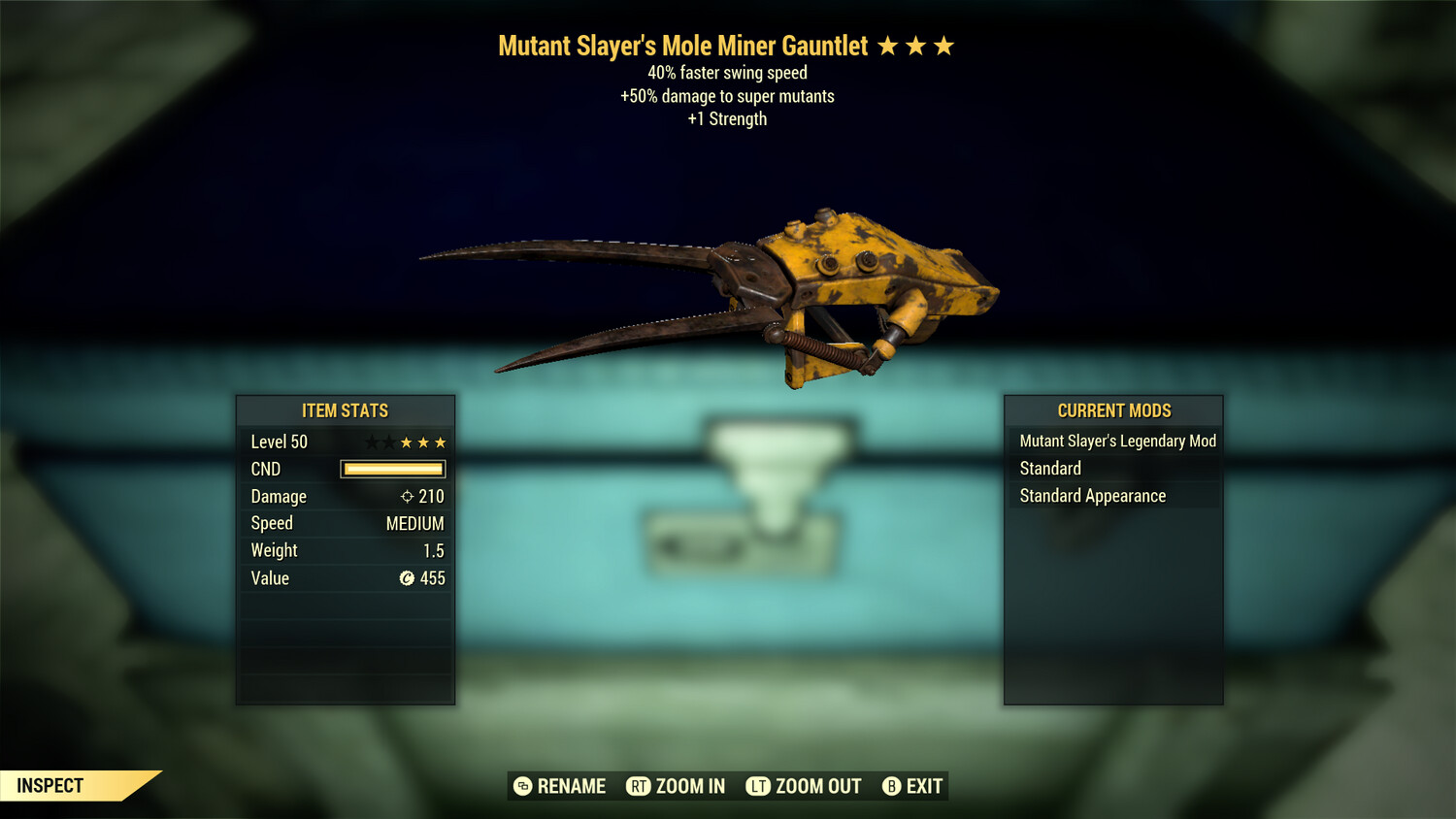 Ghoul Slayers SS/1S Mole Miner Gauntlet
