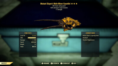 Ghoul Slayers SS/1S Mole Miner Gauntlet