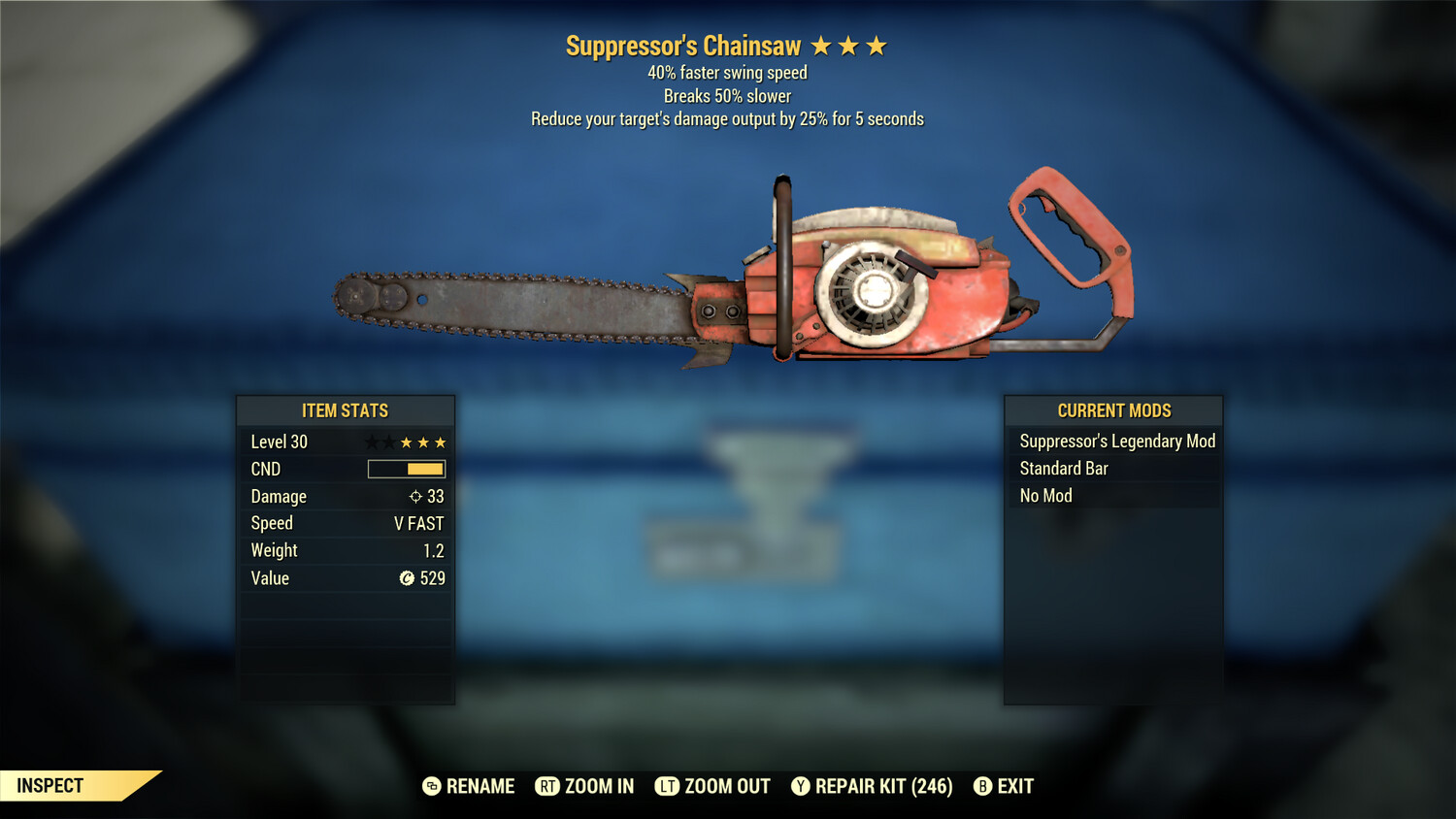 Suppressors SS/Durability Chainsaw