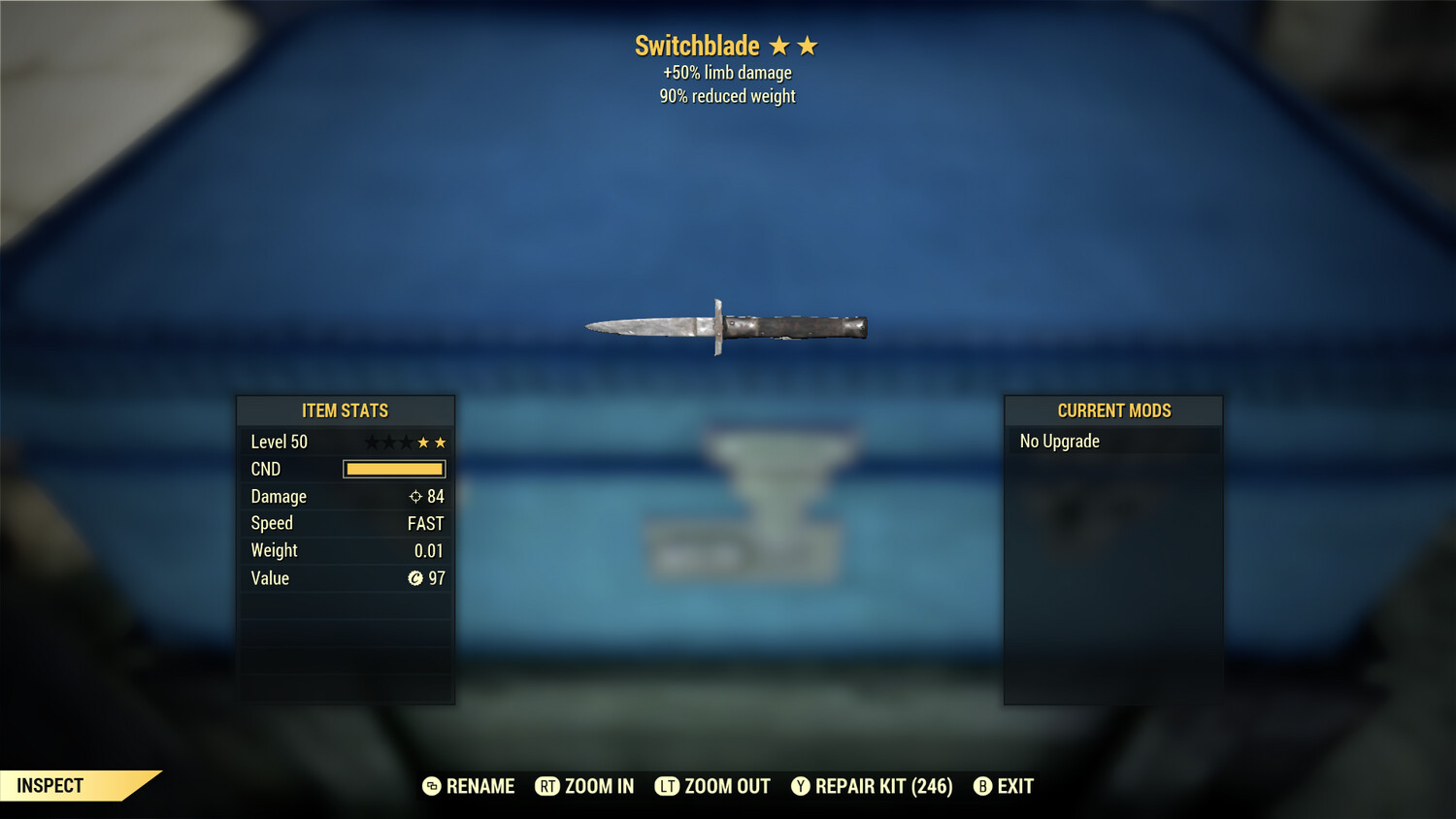 Legacy Perkless 50/90 Switchblade
