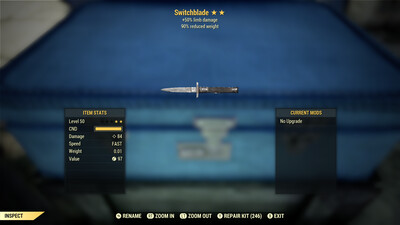 Legacy Perkless 50/90 Switchblade