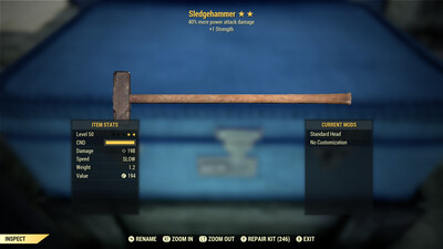 Legacy Perkless PA/1S Sledgehammer