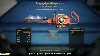 Suppressors PA/Durability Chainsaw