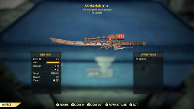 Legacy Perkless PA/1S Shishkebob