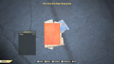 Dirty Blue Ridge Sleeping Bag