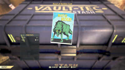 Beast Of Beckley Card