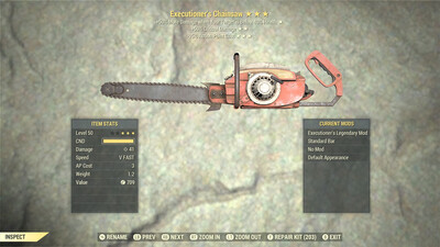 Executioners 50/25 Chainsaw