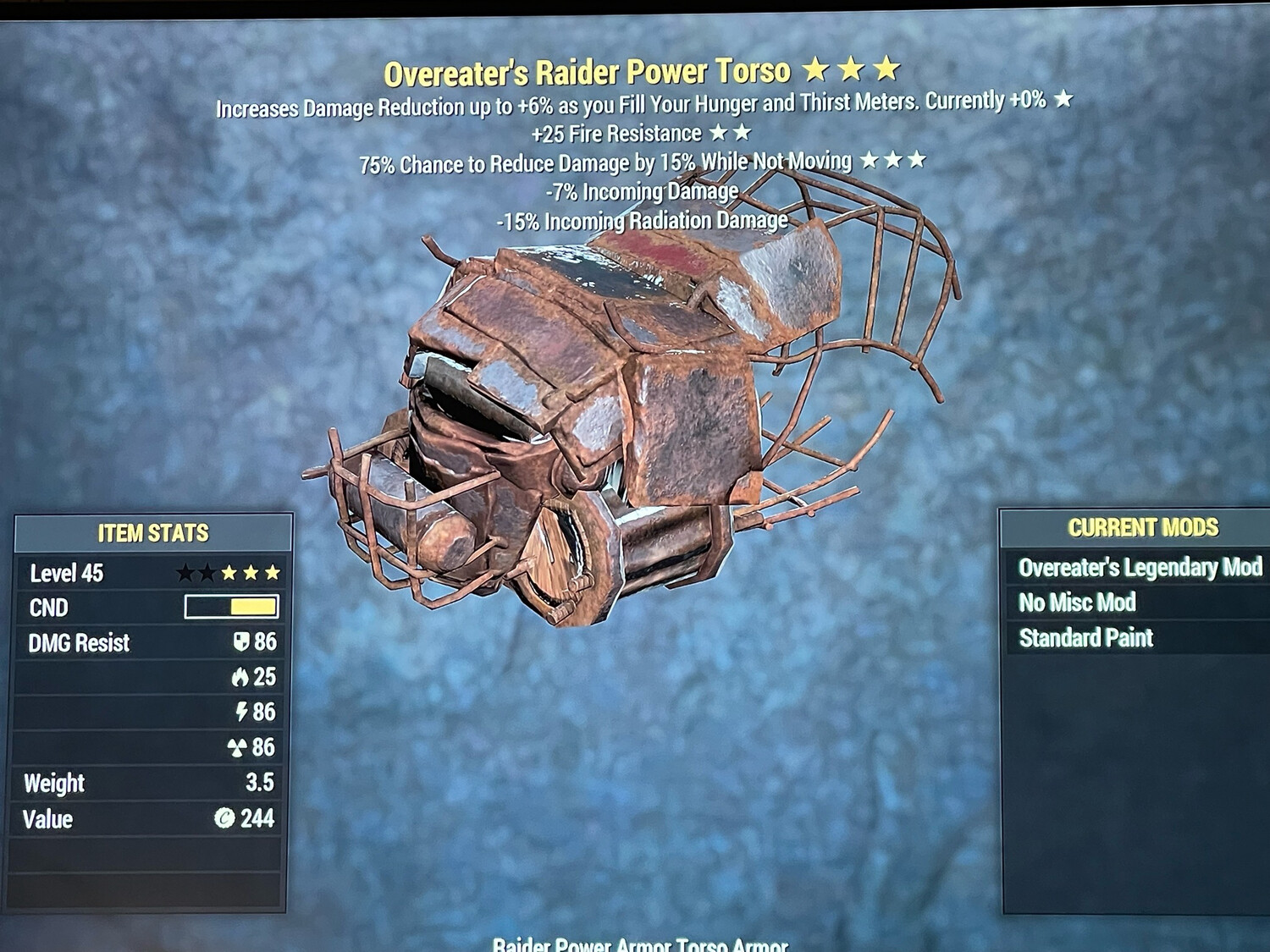 Overeaters FR Sentinel Raider Torso